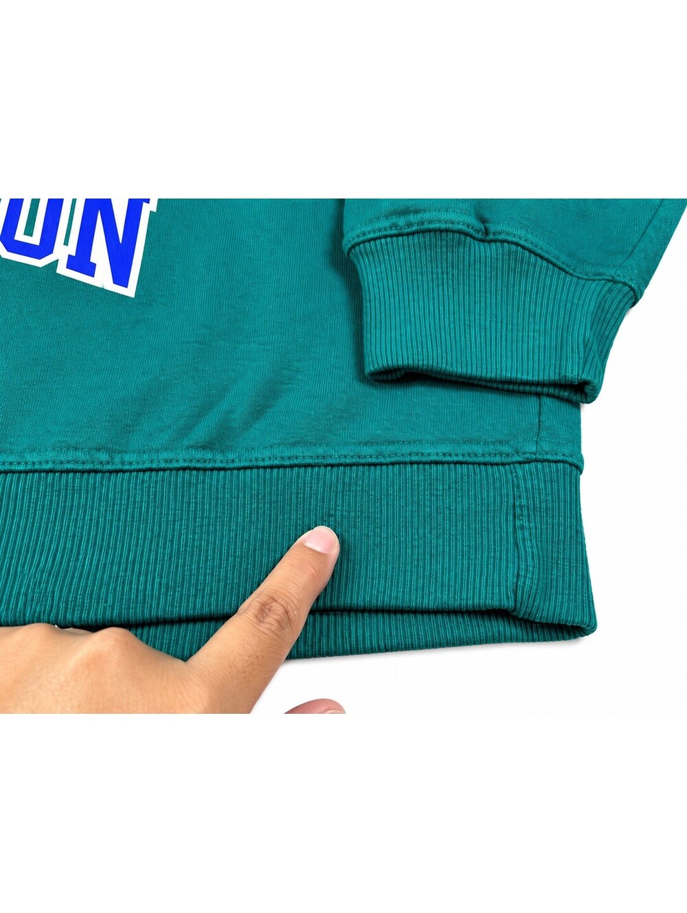 Champion Authentic Athleticwear Women’s Oversized Crewneck Sweatshirt XL Green - Picture 2 of 7